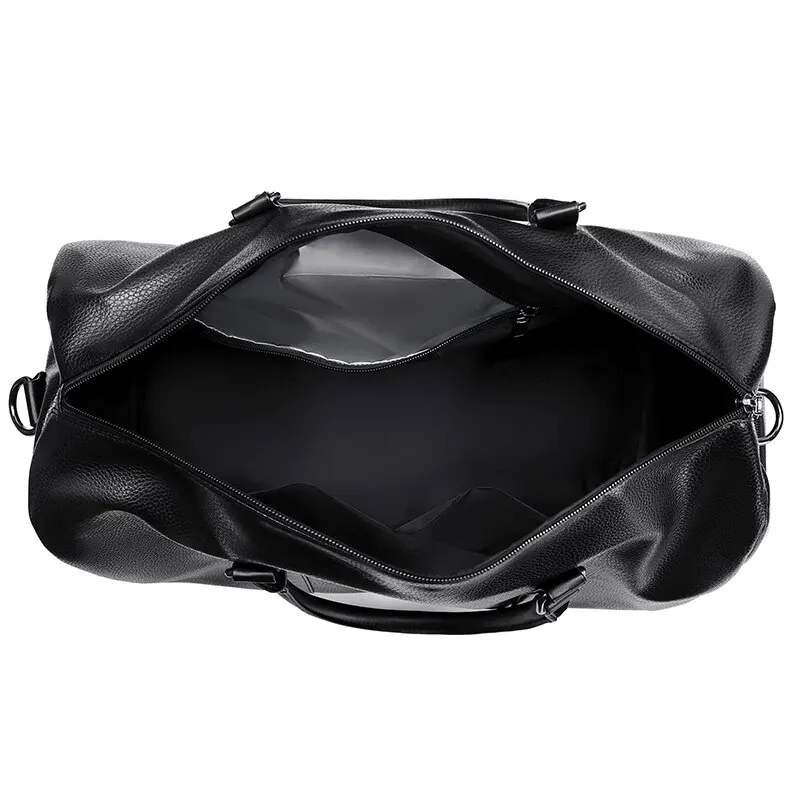 Black Weekender Bag - Image 5