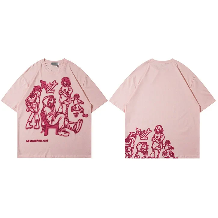Cartoon Graphic T-Shirt - Image 9