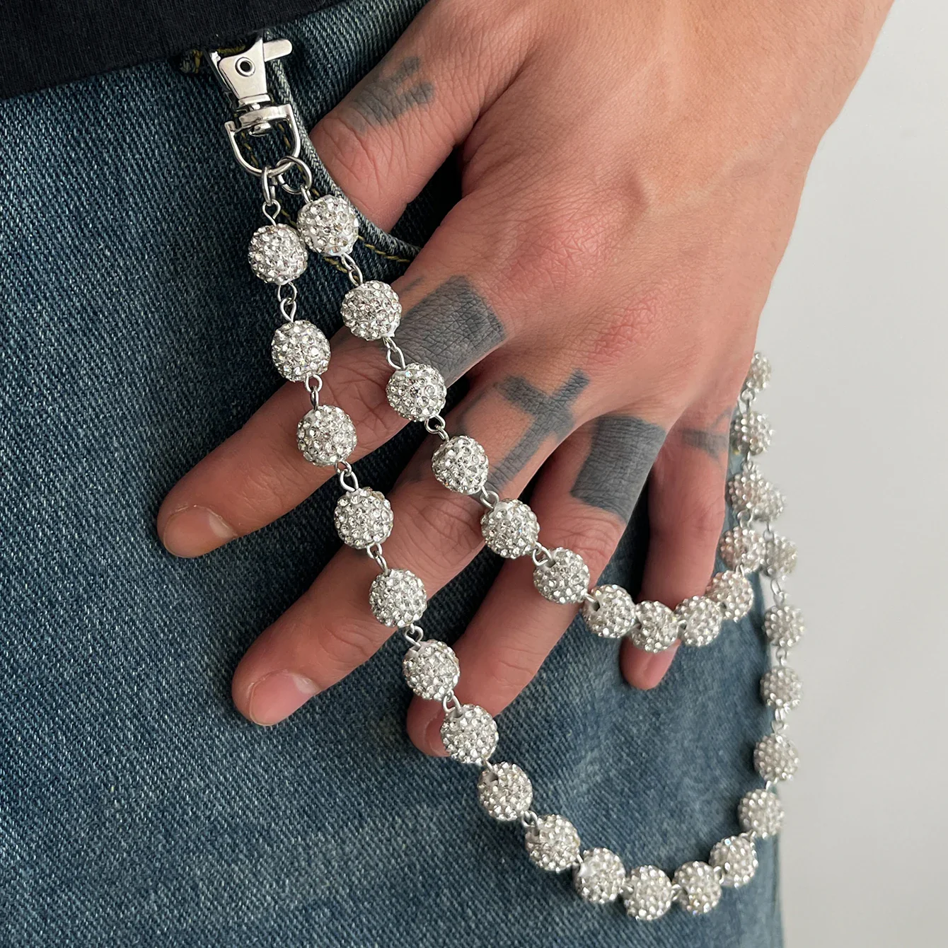 Rhinestone Keychain - Image 6